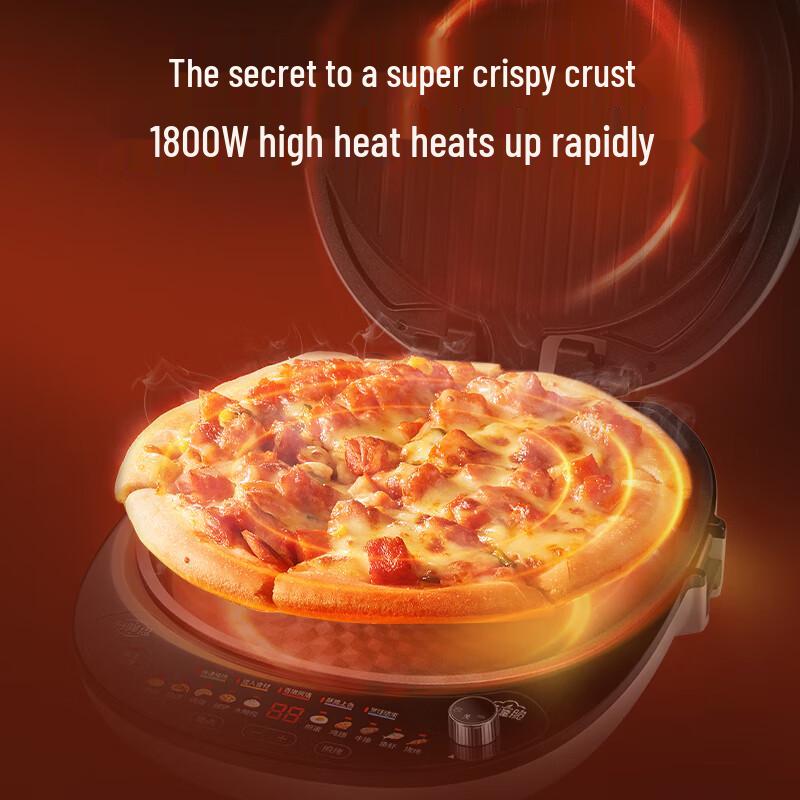 SUPOR 1800W Electric Pancake Maker with Steaming & Deep Pan CN plug (adapter included)