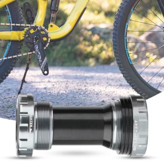 BB52 Bicycle Bottom Bracket High Hardness Anti-rust Tough M68 Five Way 68/73mm Central