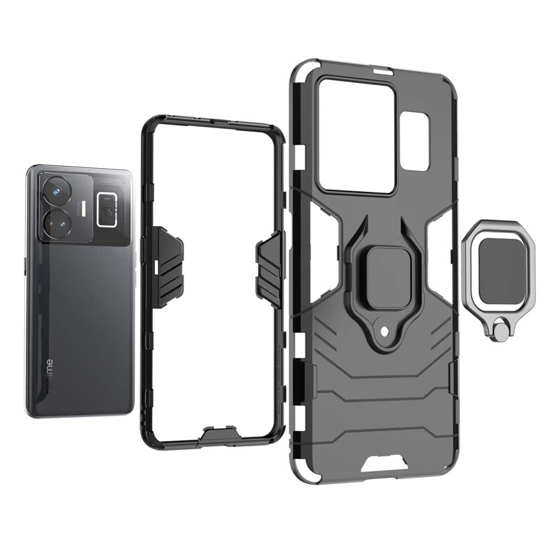 Shockproof Case For Realme GT Neo 5 6 SE Ring Holder Armor Back Coque for OPPO Realme GT 2 Pro Neo 3 2T 3T 6T 5G Phone Cover