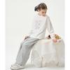 Montagut Girls' Abstract Line Print Long-Sleeve T-Shirt