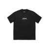 Li Ning T Shirts Unisex Black Crew Neck Moderate Straight Fit AHSU259-3