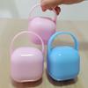 PP Plastic Pacifier & Teether Storage Case - Anti-Drop, Portable Nipple Box