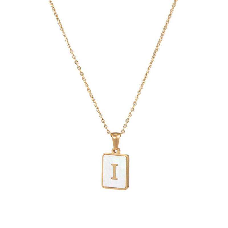 Pendant English Letters Chain Clavicle Necklace The Letter Necklace Accessories Creativity