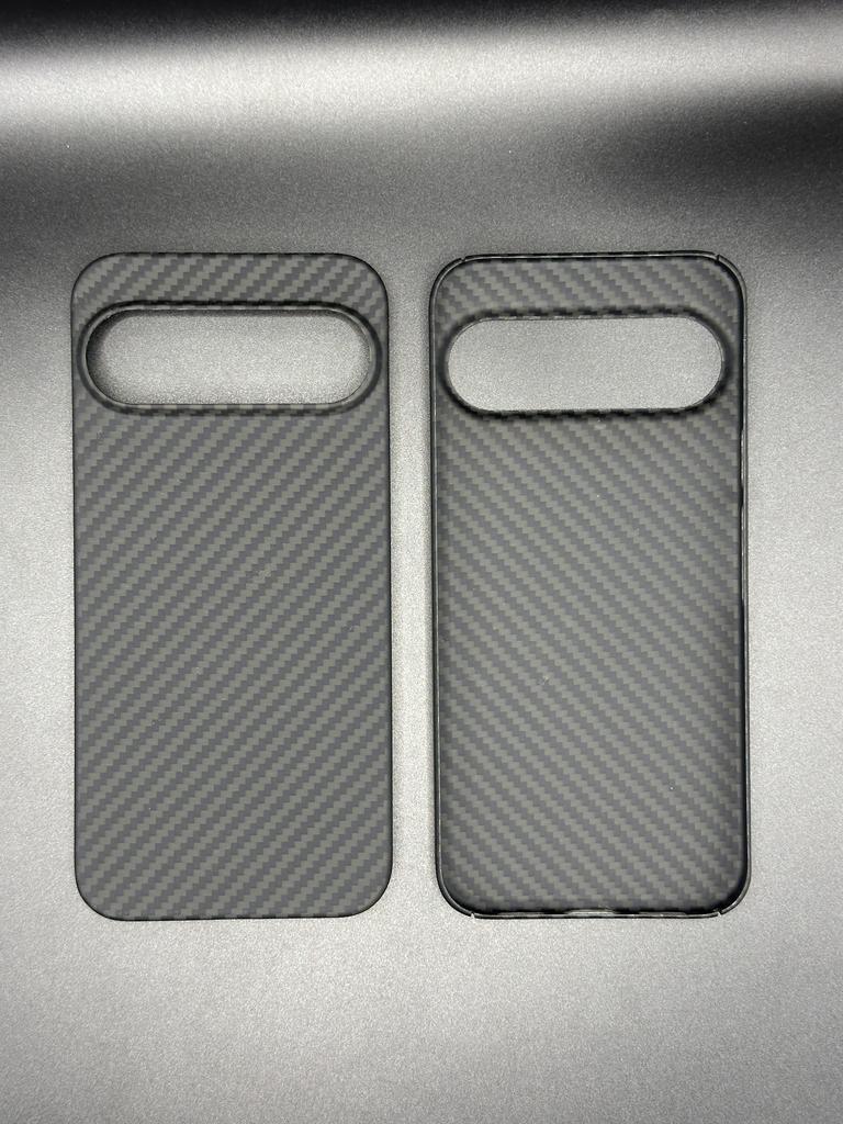 Carbon Fiber Magnetic Case for Google Pixel 10 Pro / 10 Pro XL 9 Cases Magnetic Metal Ring Ultra-thin Aramid Fiber Cover