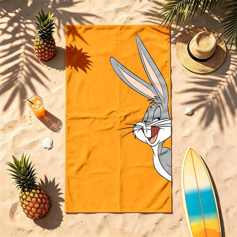 Looney Tunes (5) Téma Ručník na pláž Odolný vůči písku Měkký a pohodlný Vhodný k bazénu Kempování Jóga a Potápění Cestovní