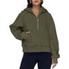 Women S Hooded Zip Thick Sweatshirt Casual Autumn Winter
