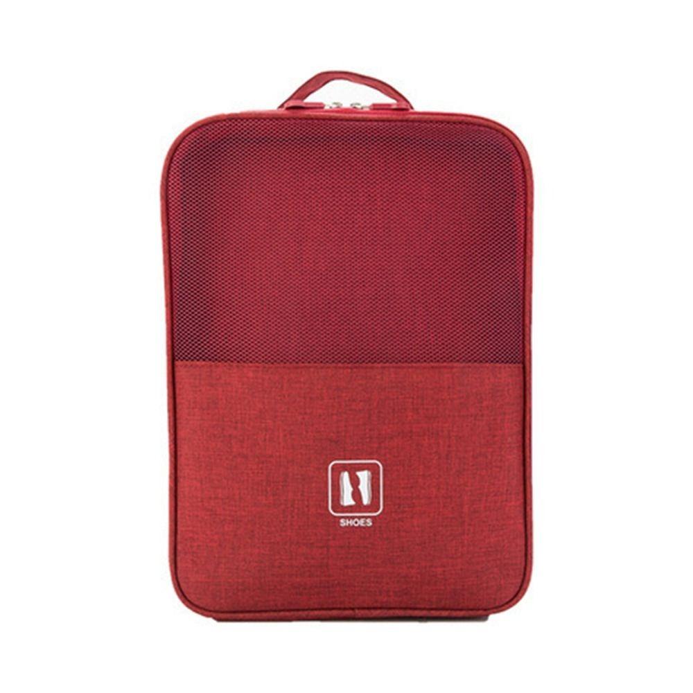 Breathable Mesh Shoes Storage Bag Double Layer Shoes Packaging Pouch  For Business Trip