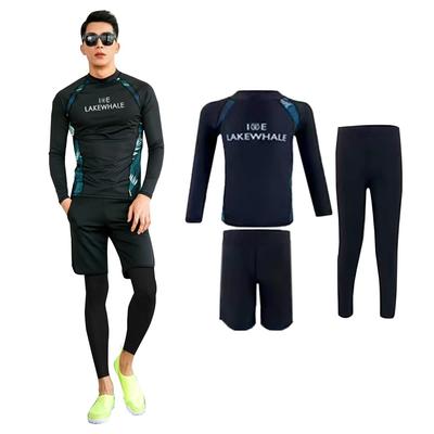 YFMAYI Erkek Rash Guard Mayo, Tek Parça Set, UV Koruması, Popüler, Amfibi
