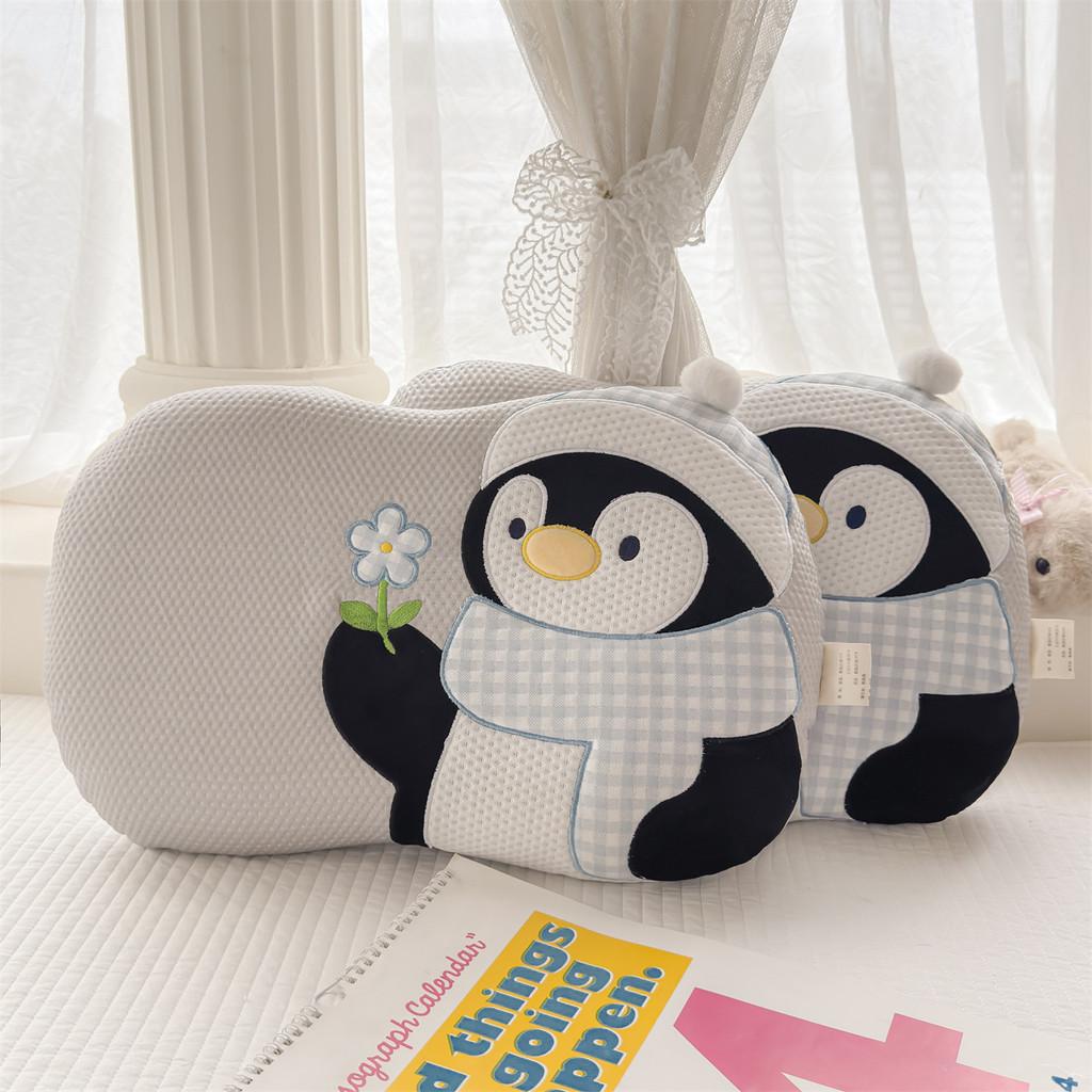 Cartoon Sheep Memory Foam Pillow With Embroidery For Kids And Adults Sleep Comfort