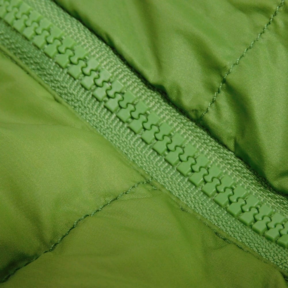 Used 12262 ZEED 43330 50 68959 7865 0 Logo Patch Gilet Button Zipper Pepper Japan Nylon Lat Green Men's from Japan