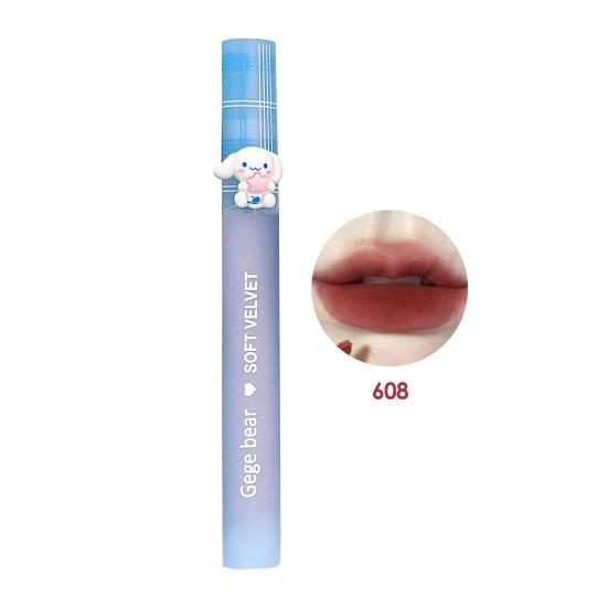 

Yousheng 2.5G Lip Mud Стойкий водостойкий не выцветающий не сухой макияж для губ Яркие цвета Медведь Мягкий спрей Питательный блеск для губ Товары для красоты 80 g