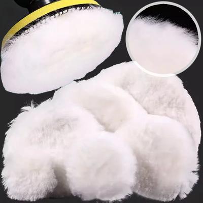 1/5pcs Wool Polishing Pads Disc Car Waxing Polishing Buffing Car Paint Care Polisher Pads Auto Washing Accessories
