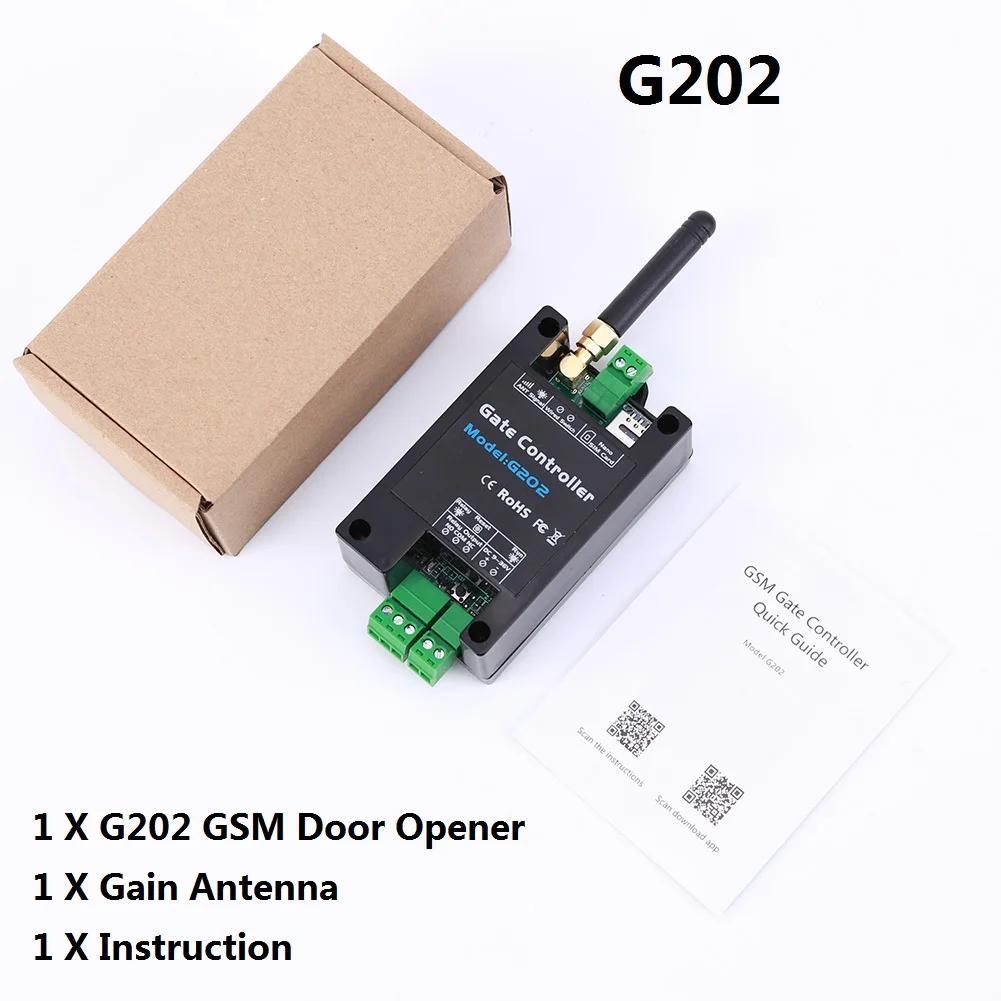 

G202/RTU5024 GSM Gate Opener Relay Switch Remote Control Door Access Wireless Door Opener By Free Call 850/900/1800/1900MHz Open