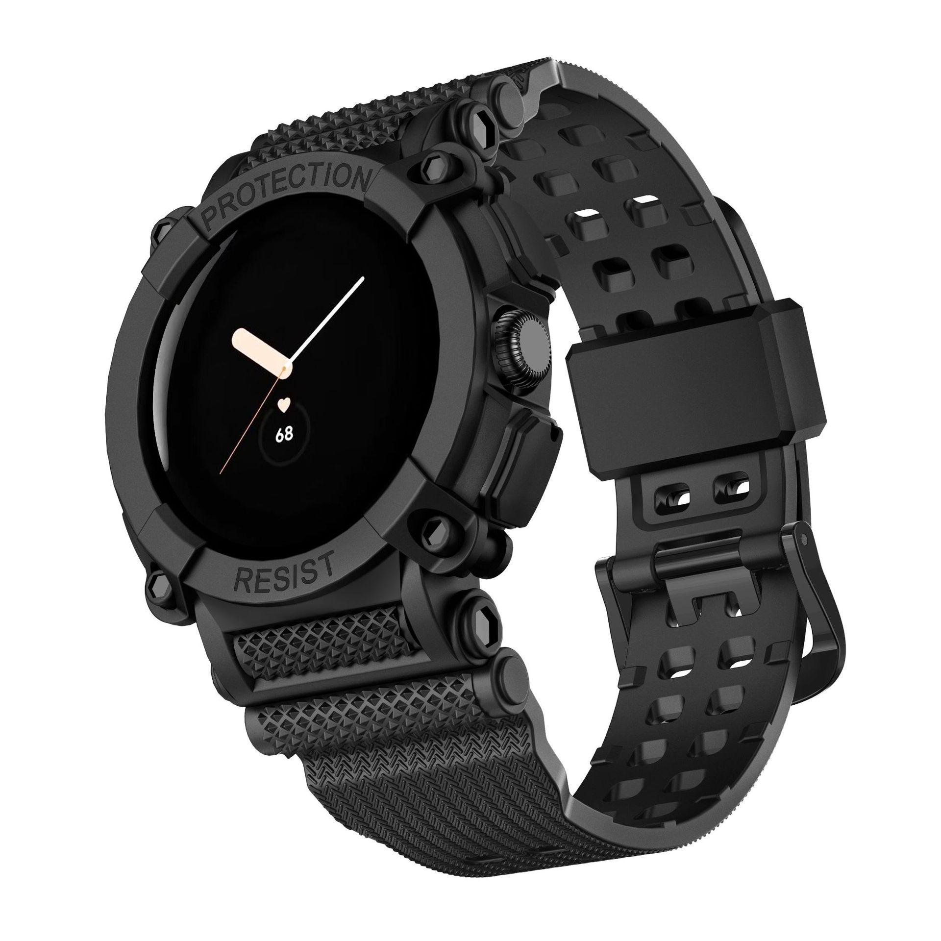 

TPU Solid Color Strap for Google Pixel Watch 2 - Business Style Google Pixel Watch 1-2 Series