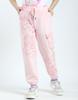 Girls Printed Regular Fit Lower Track Pants