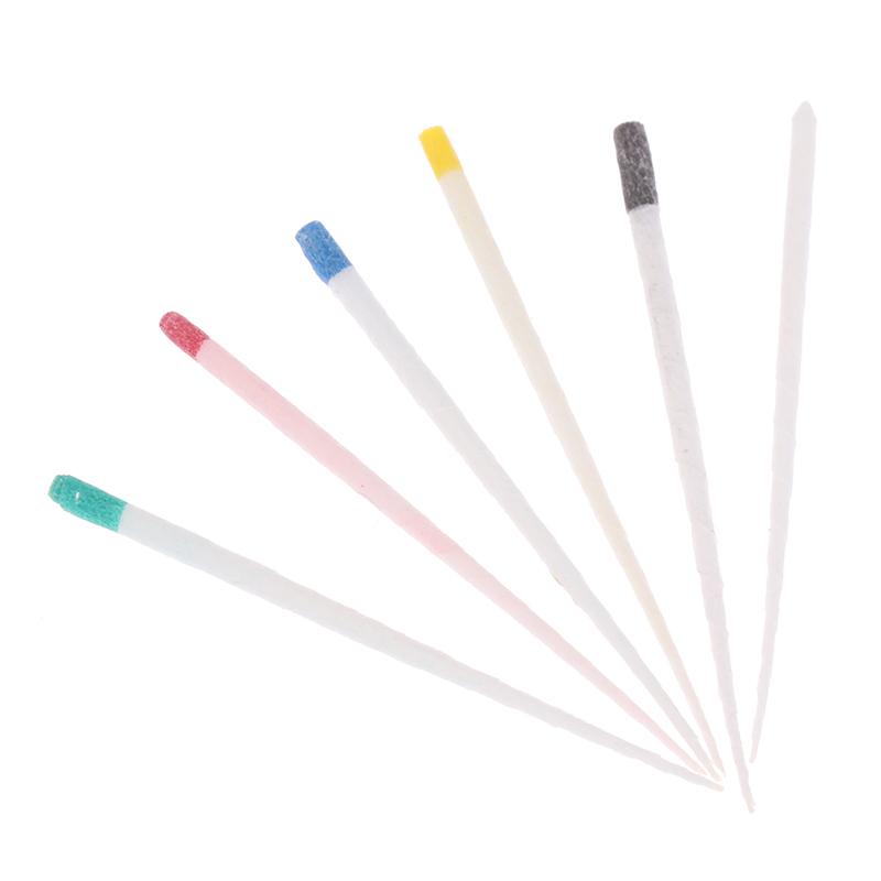 1 Låda Dental Absorberande Pappersspetsar Sterila Blandade Storlekar 02 04 06 Konicitet 15-40 Tandvårdsmaterial Endodonti Pappersspetsar