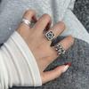 Sterling Silver Niche Design Open Ring: Korean Style, Stackable, Colorfast, Light Luxury