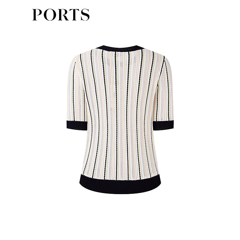 Ports Women's Summer Knit Short Sleeve Top