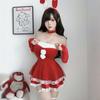 Festive Bunny Girl Cosplay Outfit: Sexy Christmas & New Year Lingerie