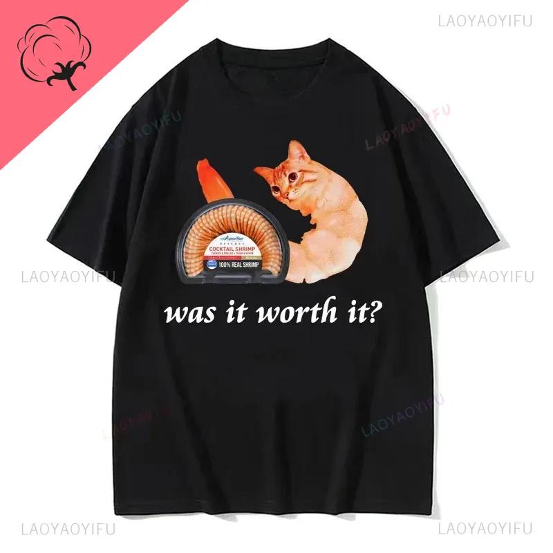 I Eat Cement Cursed Cat Funny Meme T Shirt Men Lady Fashion Humor Short Sleeve Harajuku Style Oneck Aesthetic Male Tshirt Tops