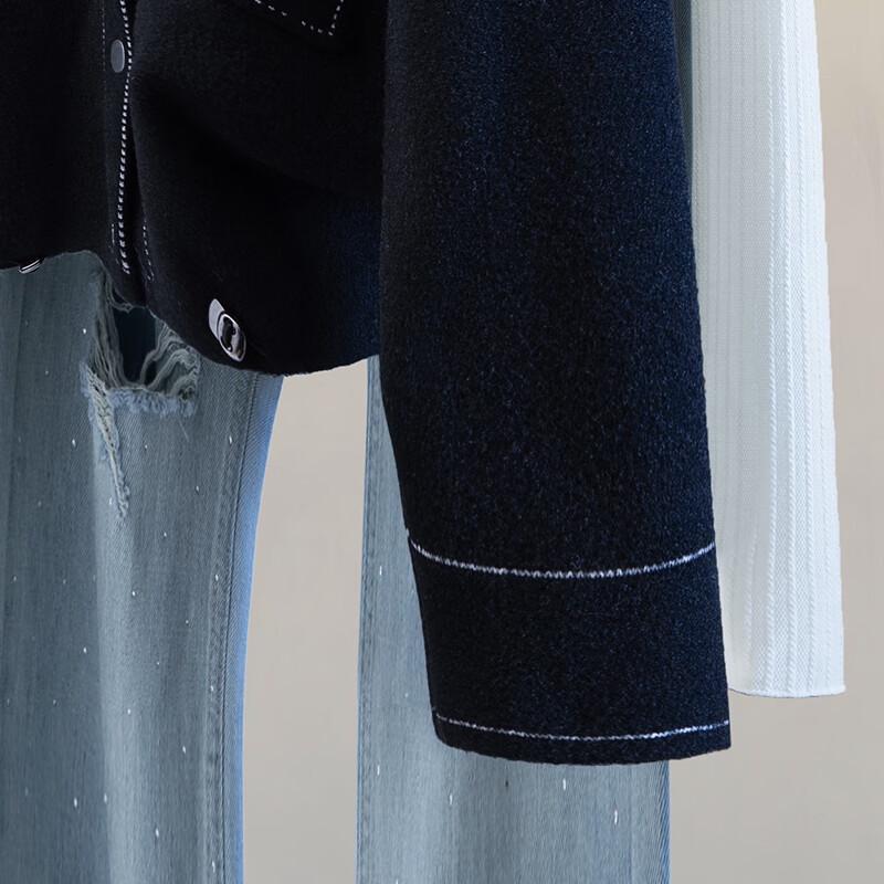 Women's Loose Lapel Long Sleeve Winter Coat