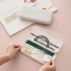 Multifunctional Rectangle Pencil Case Creative Plastic School Office Organizer Storage Supplies for Students