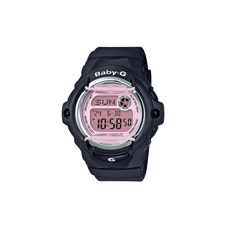 

Casio BABY-G series active outdoor sports anti-collision waterproof watch quartz movement resin strap Japanese and Korean watch women s BG-169M-1 розовый