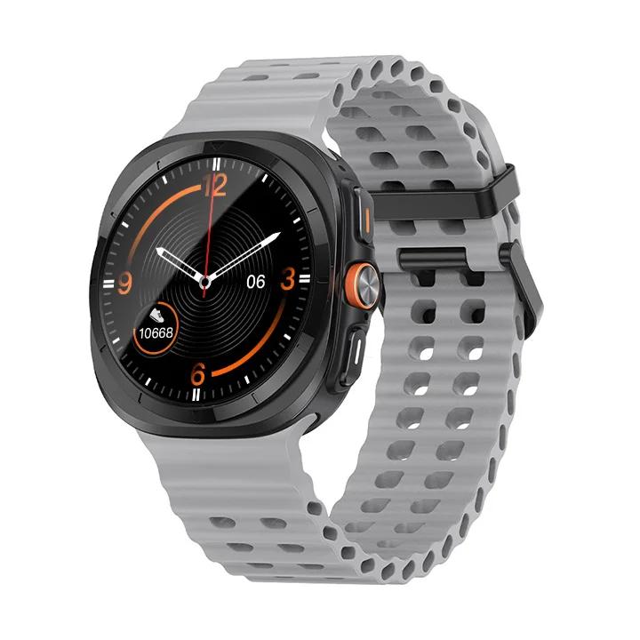 Silicone Breathable Strap For Samsung Galaxy Watch Ultra 47mm Marine Wristband Bracelet Galaxy Watch Ultra(2025) 47mm  Watchband