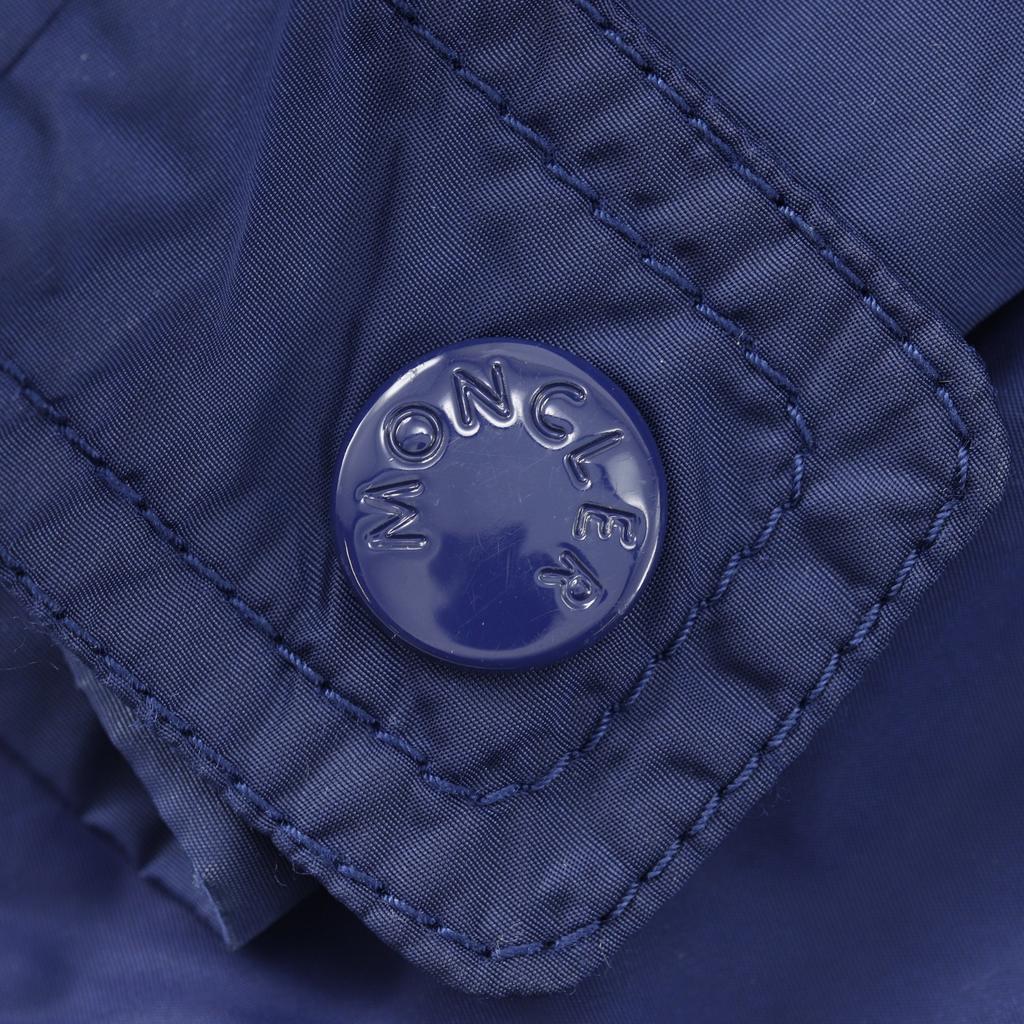 MONCLER GUSTAVE Nylon jacket 43102 Navy blue Nylon Women Used