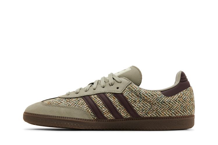 Men's Sneakers adidas Samba OG Wonder Beige Tweed Wonder Beige/Shadow Brown/Wonder White