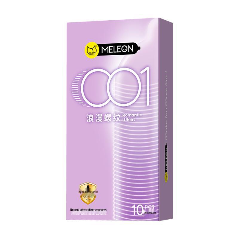 Secret Love Delay King Ribbed Condoms – Long-Lasting, Large Particle, Cat Tongue Texture