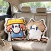 Soft Stuffed Cat Plush Throw Pillow Monthly Salary Cat Cat Plush Cushion  Cartoon Cushion
