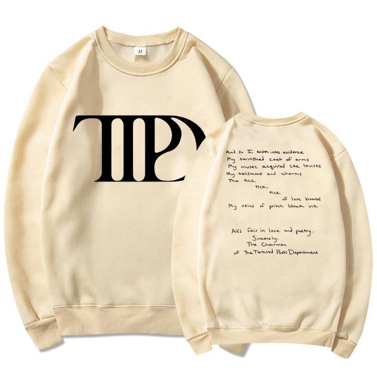 The Tortured Poets Department All’s Fair In Love and Poetry Women Sweatshirt New Album Eras Hoodies