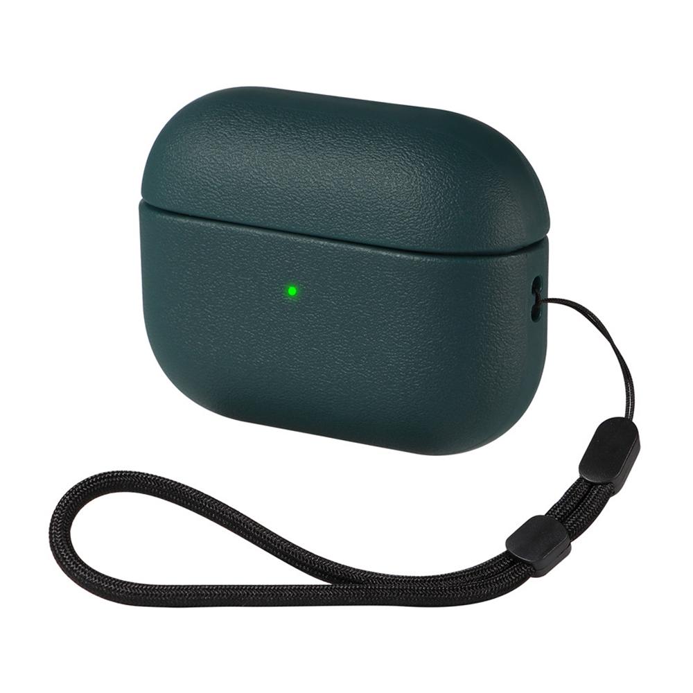 Leather grain Case For AirpPods Pro3 2 Case Airpods 4 3 2 1 AirPods Pro cover Apple Bluetooth Earphone Accessories Protect Machine