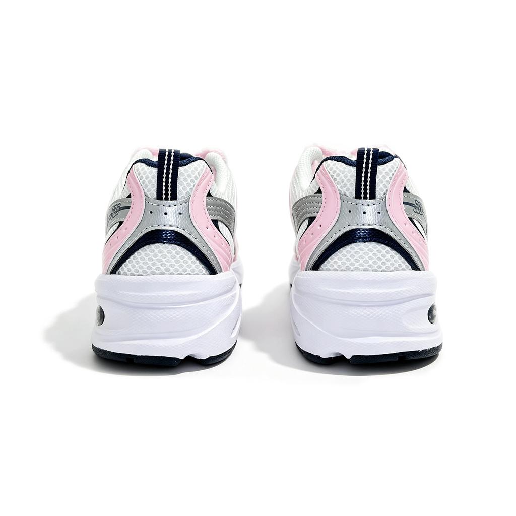 New Balance נעלי ריצה NB 530 בד עמיד להחלקה מגביהות גובה נמוכות יוניסקס כסף ורוד MR530SG(Team1962-LD)