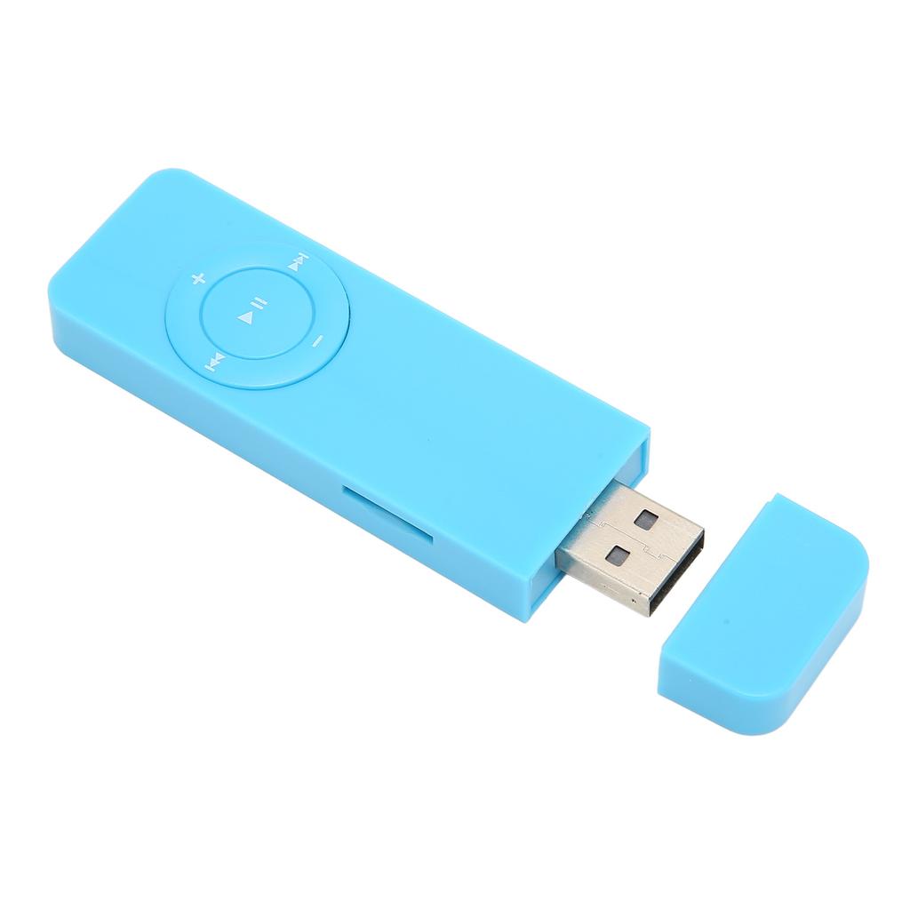 MP3 přehrávač Podpora bezztrátového zvuku Až 64GB mini hudební přehrávač pro studenty běžící Travel Blue