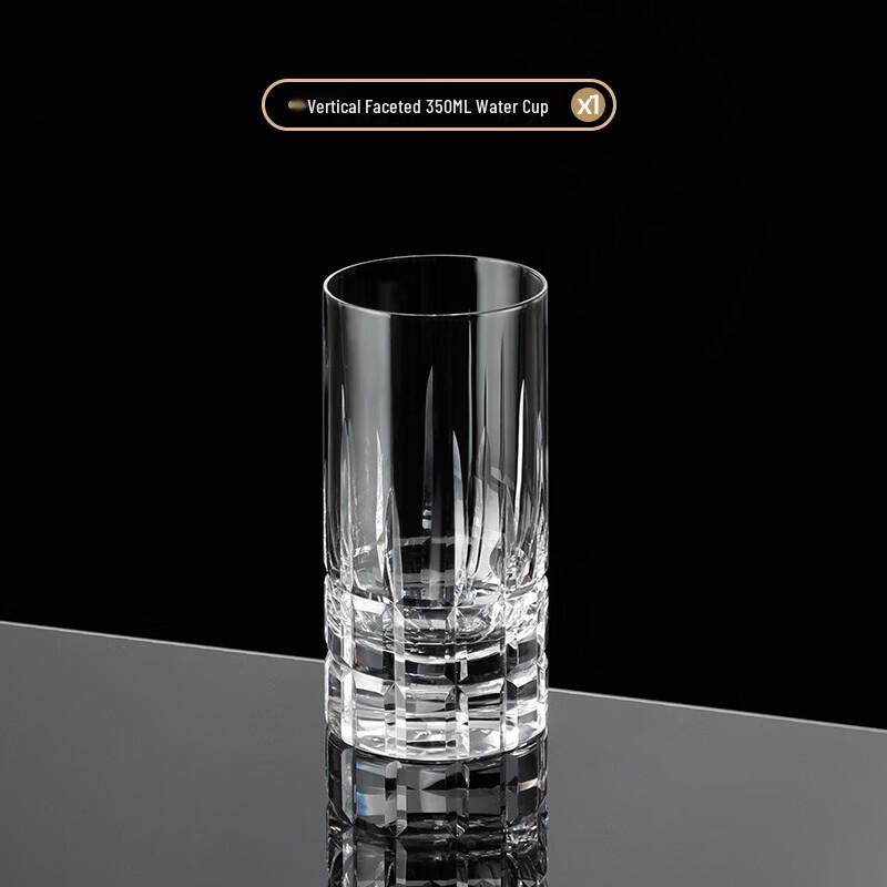Handun Star Flare Handmade Lead-Free Crystal Drinking Glass
