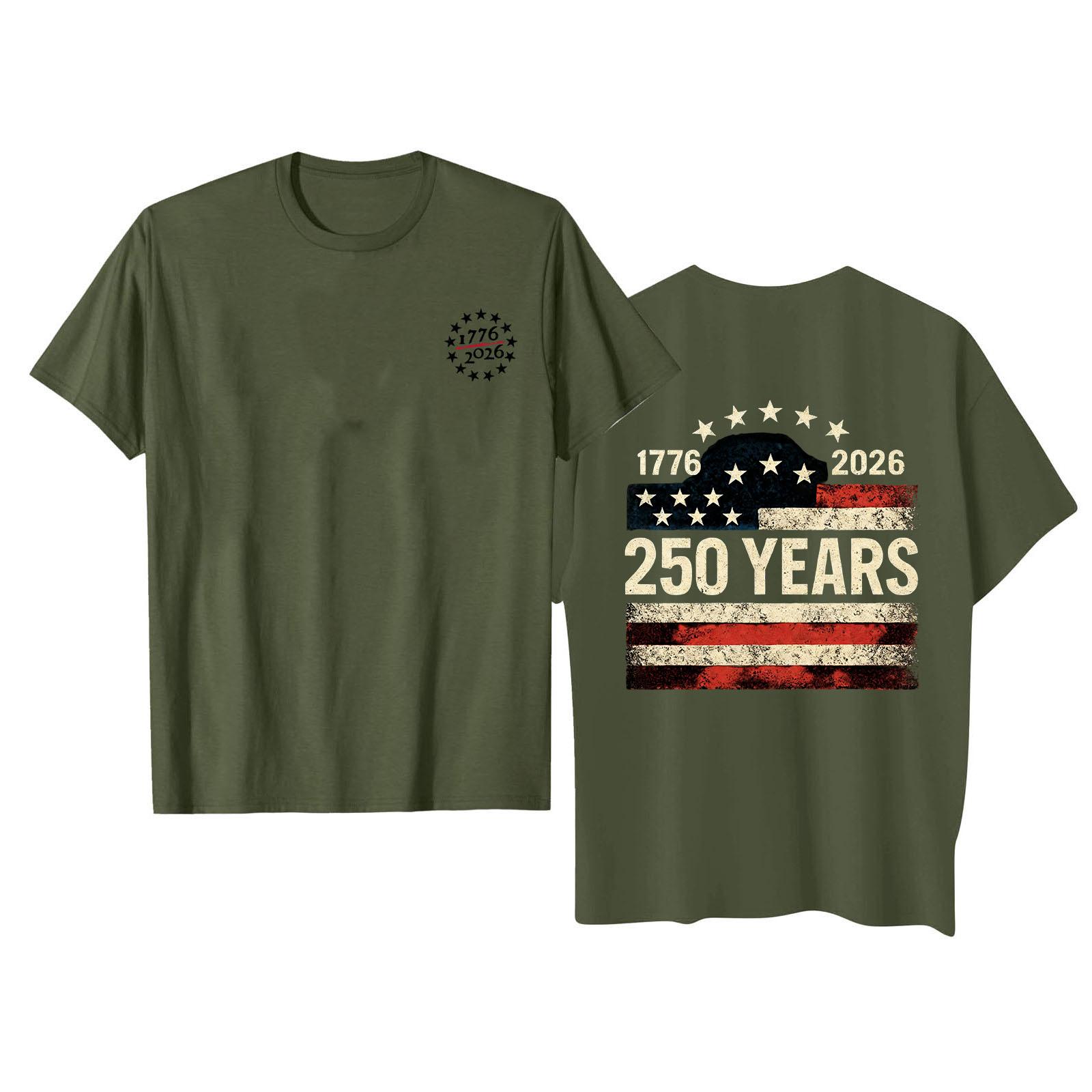 250 Anniversary Usa Shirt Mens Shirt Usa 250Th Anniversary Shirt Tshirt 250 Years America Shirt XXL