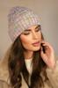 Winter Hat in Interesting Colors Pink Shade Kamea-Hasu