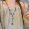 Jingdezhen Hot-selling Necklace Collection New Chinese Ethnic Style Ceramic Long Sweater Chain Female Antique Pendant Accessories Female