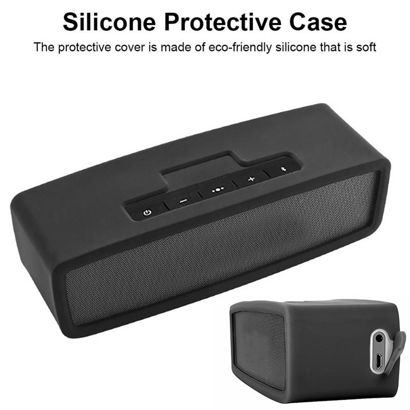 

Для бездротового Bluetooth-динаміка Boses Sound Link Mini 1/2 Силіконовий захисний чохол Ударостійкий Захисний корпус від падінь білий