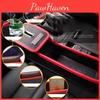 Premium Pu Leather Car Seat Storage Box Stylish Coin Collector And Cup Holder