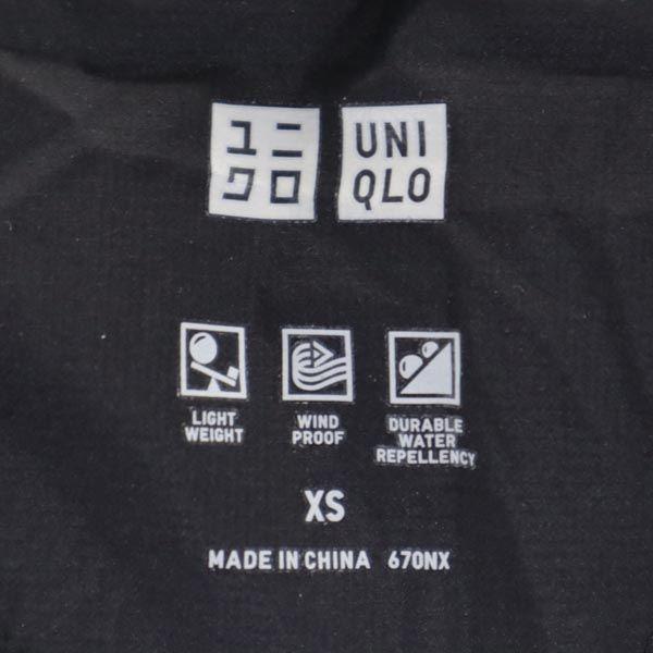 UNIQLO seamless down parka XS black Jacket Men's Used