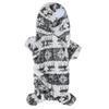 Winter Dog Clothes 5 Sizes Dog  Soft Comfortable 4 Feet Warm Grey Plush Winter Cat for Small Medium Large Dog Autumn
