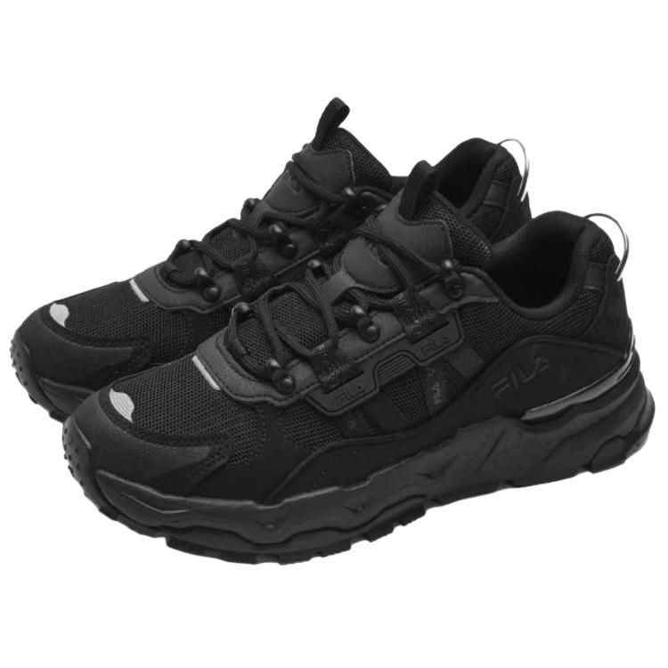 FILA Retro Series Starry Sky Soft Comfortable Versatile Sports Low-Top Lifestyle Casual Shoes Men Casual Shoes Black F12M442142FBK