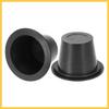 2pcs 55mm Car Rubber Housing Seal Caps Headlight Dust Cover Waterproof Dustproof Caps Auto Replacement Parts