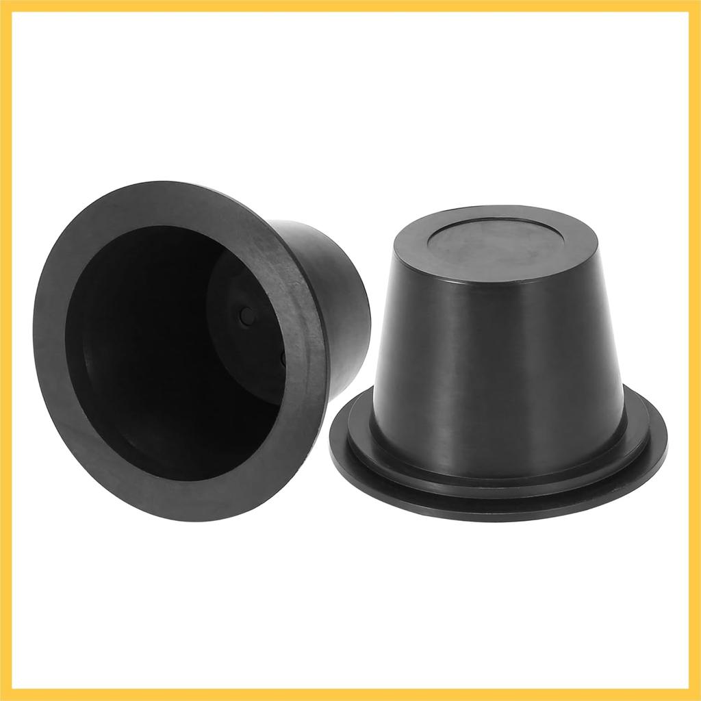 2pcs 55mm Car Rubber Housing Seal Caps Headlight Dust Cover Waterproof Dustproof Caps Auto Replacement Parts
