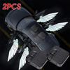 1/2PcsCar Angel WingsWireless Car Door Welcome Decorative Light Courtesy Shadow Projector Lamp LED HD Logo Light Car Accessories