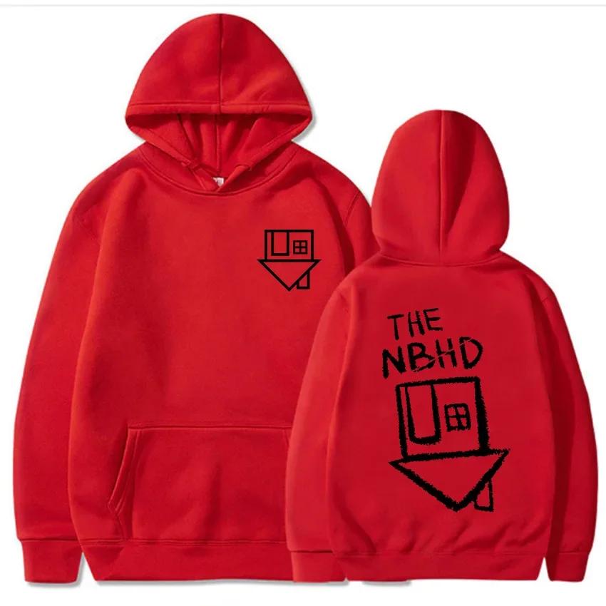 2025women and Men Clothes The Neighbourhood Band Printing Sweatshirts Unisex Streetwear Winter Soft Comfortable Hooded Pullovers