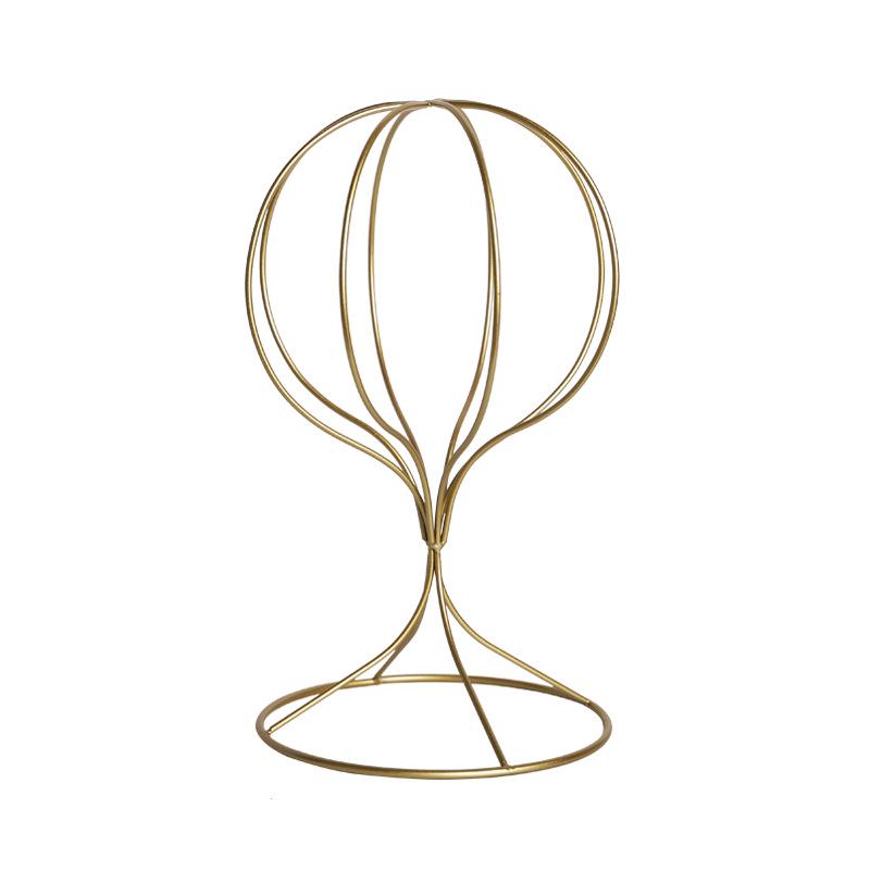 Wrought Iron Hat Rack Stand for Caps - Ideal for Accessory Shops and Clothing Stores